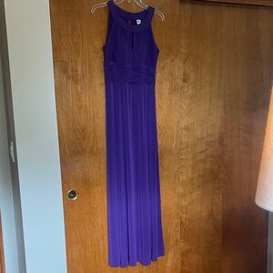 Sangria Vibrant Purple Maxi Dress